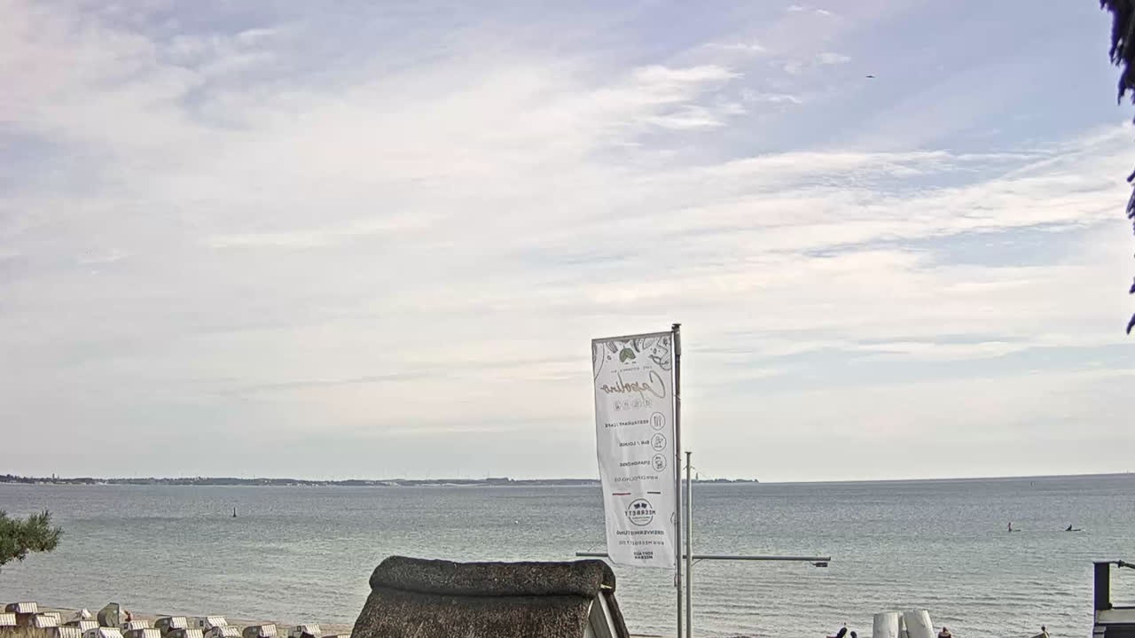 Archiv Foto Webcam Scharbeutz Strand: Blick vom Restaurant Capolino
