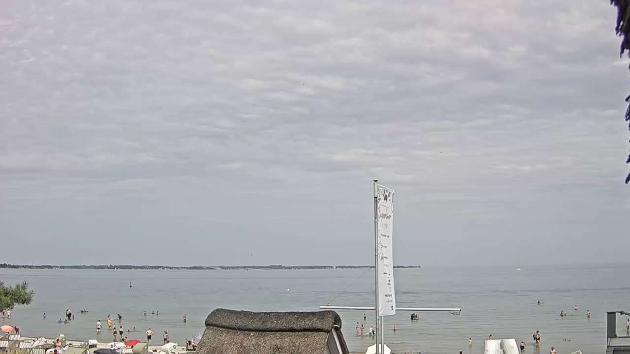 Archiv Foto Webcam Scharbeutz Strand: Blick vom Restaurant Capolino