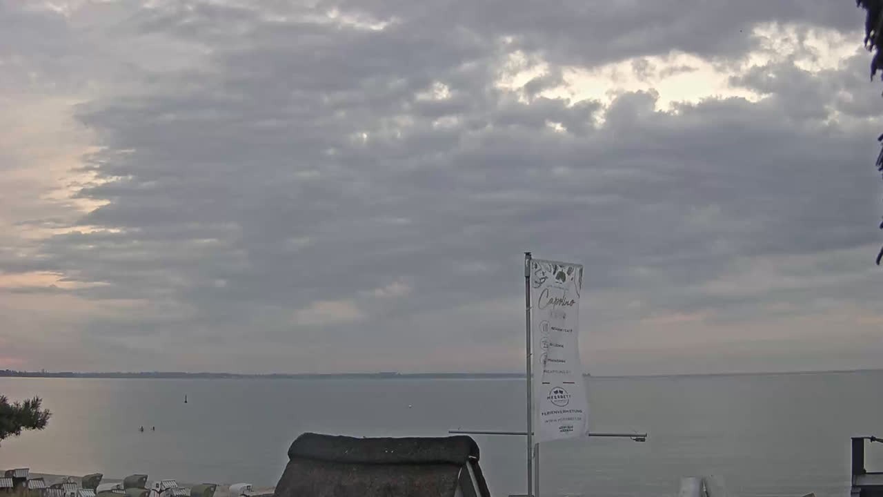 Archiv Foto Webcam Scharbeutz Strand: Blick vom Restaurant Capolino