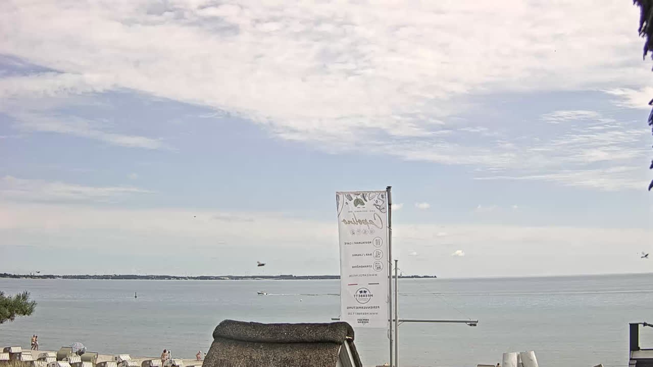 Archived image Webcam Scharbeutz: View from the Capolino Restaurant