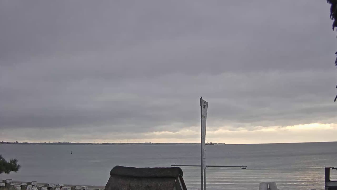 Archiv Foto Webcam Scharbeutz Strand: Blick vom Restaurant Capolino