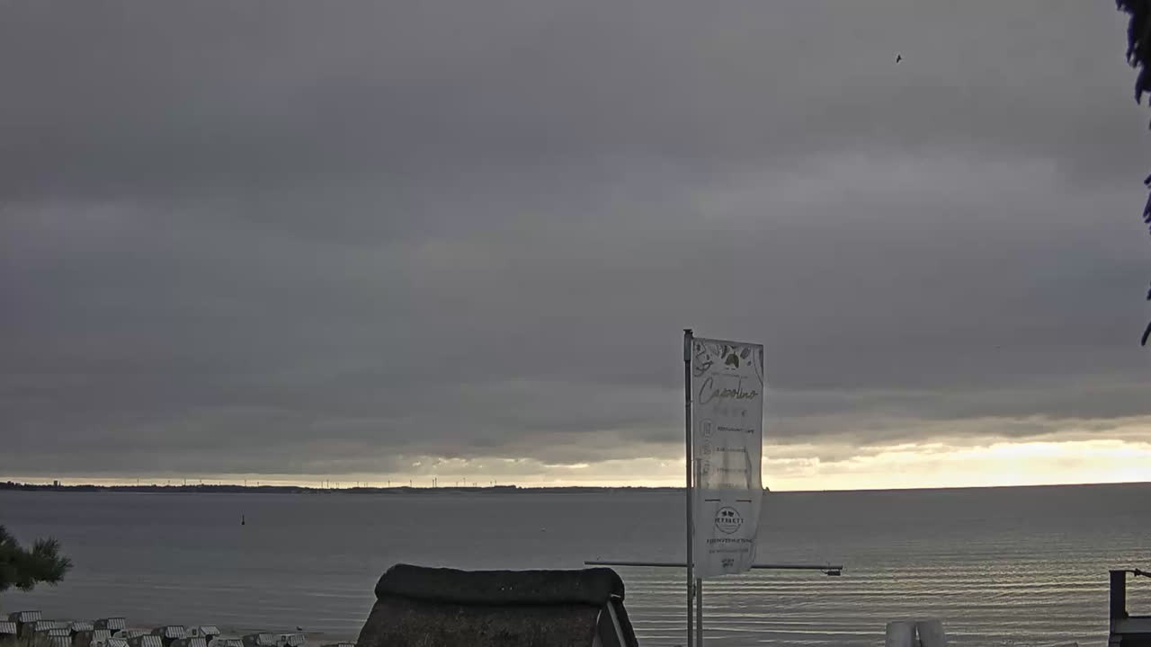 Archiv Foto Webcam Scharbeutz Strand: Blick vom Restaurant Capolino