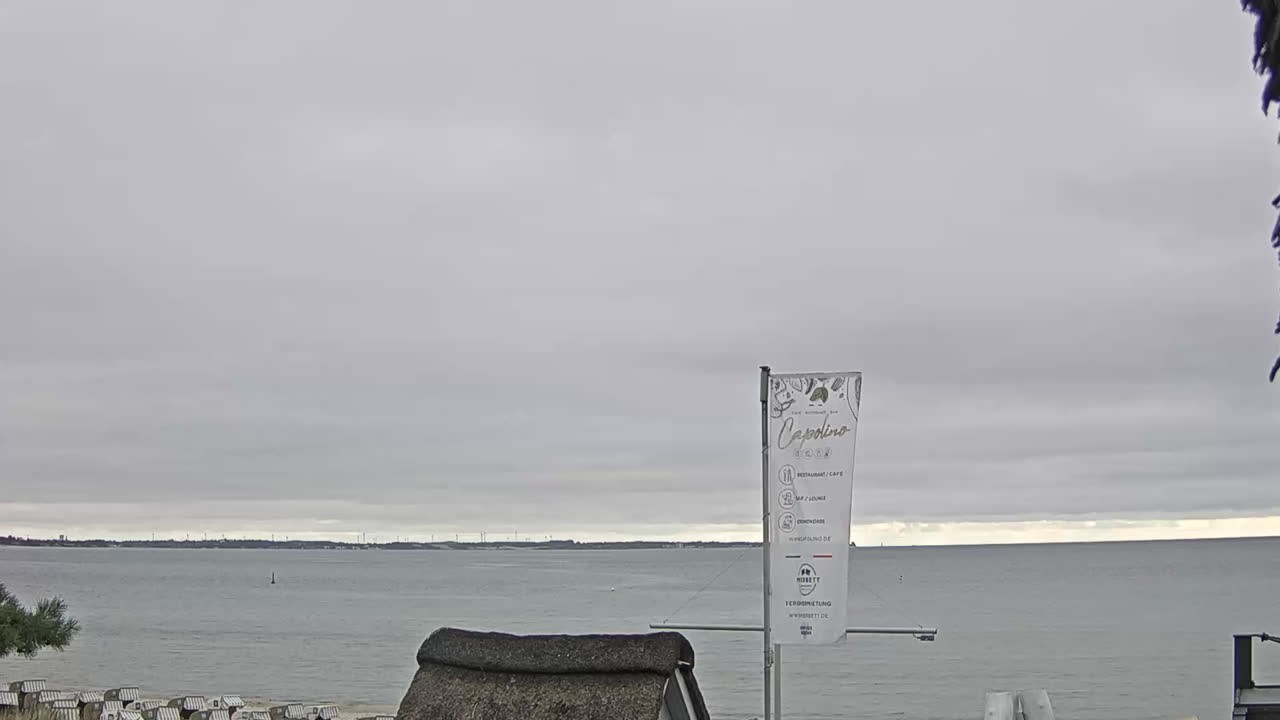 Archiv Foto Webcam Scharbeutz Strand: Blick vom Restaurant Capolino