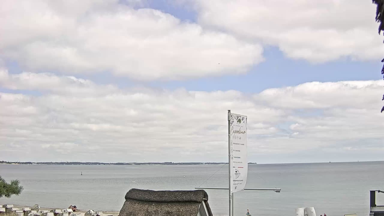 Archived image Webcam Scharbeutz: View from the Capolino Restaurant