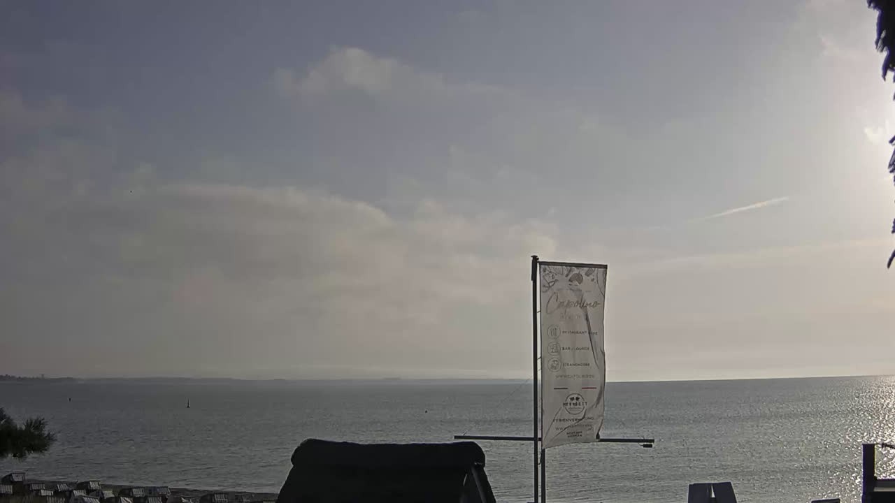 Archiv Foto Webcam Scharbeutz Strand: Blick vom Restaurant Capolino