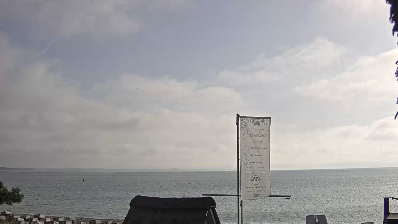 Archiv Foto Webcam Scharbeutz Strand: Blick vom Restaurant Capolino
