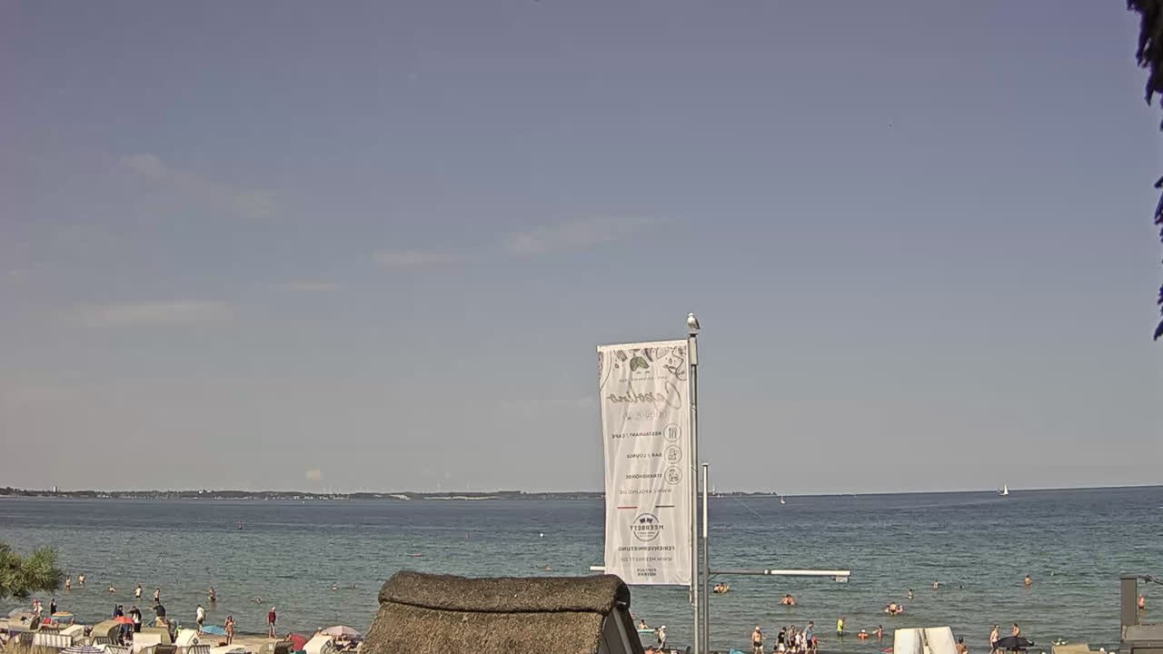 Archived image Webcam Scharbeutz: View from the Capolino Restaurant