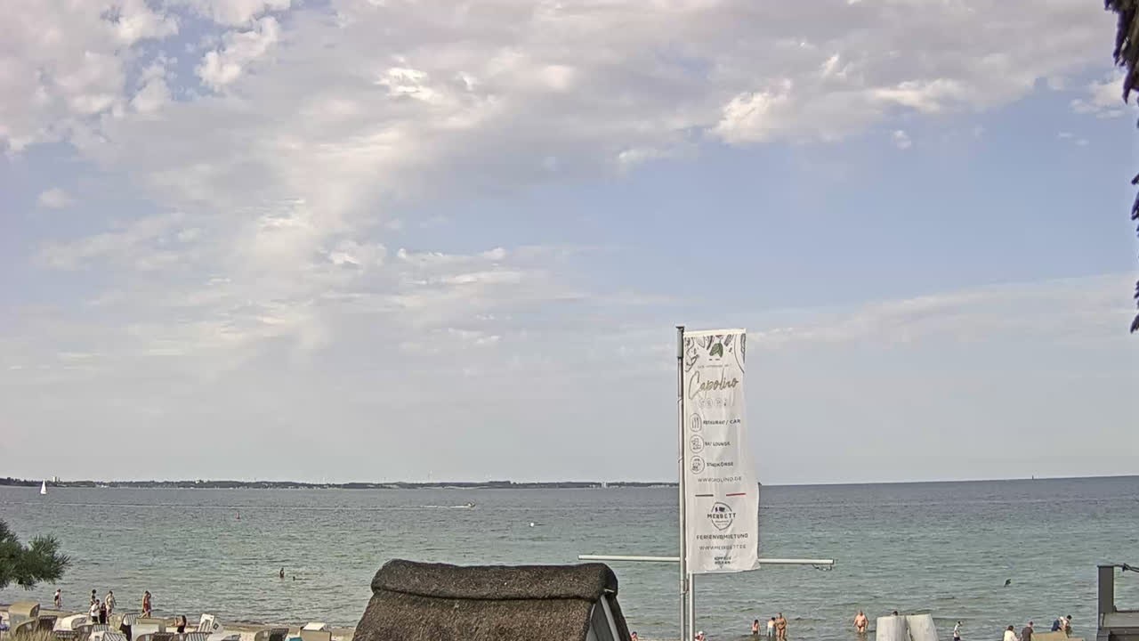 Archived image Webcam Scharbeutz: View from the Capolino Restaurant