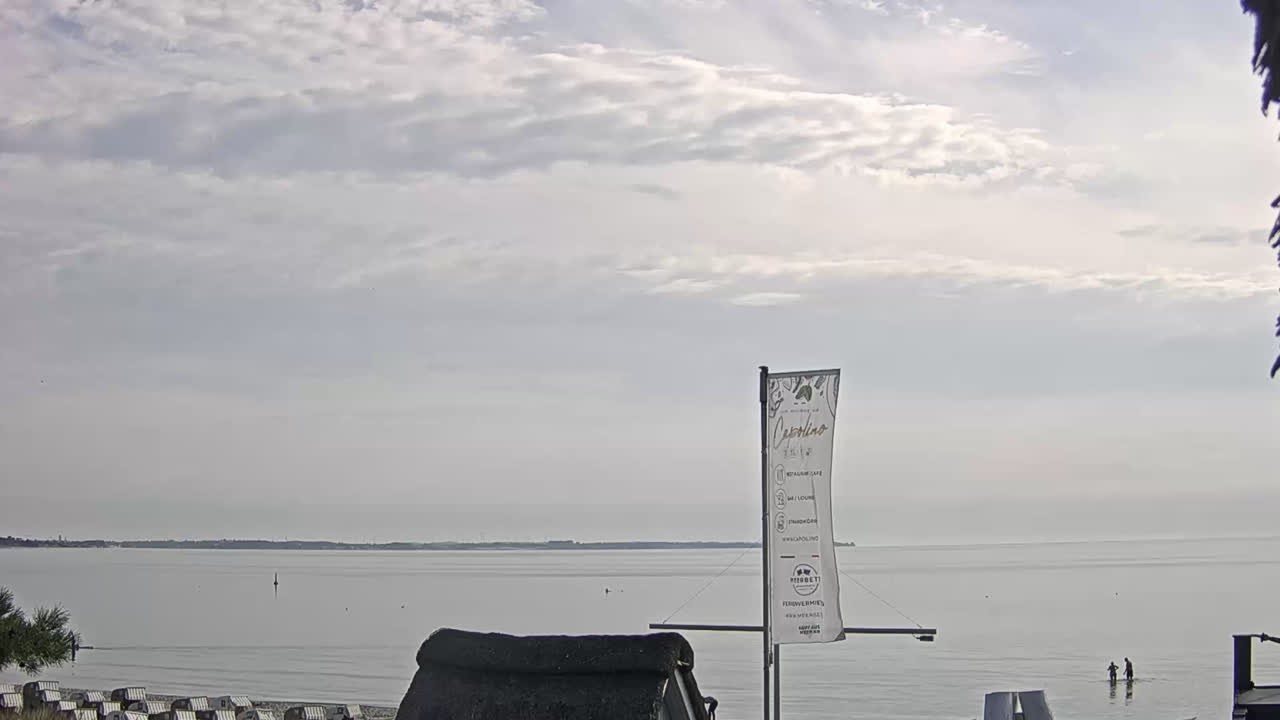 Archiv Foto Webcam Scharbeutz Strand: Blick vom Restaurant Capolino