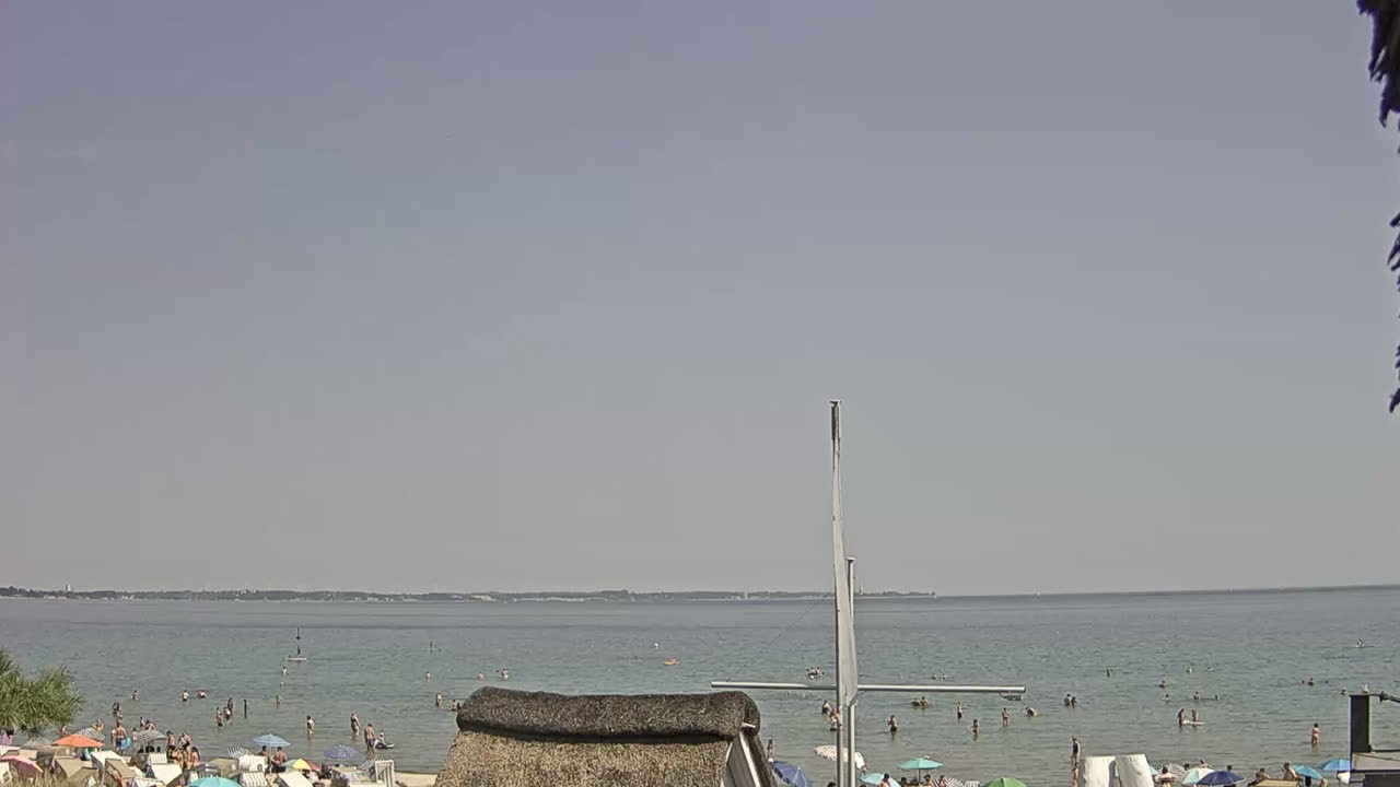 Archiv Foto Webcam Scharbeutz Strand: Blick vom Restaurant Capolino
