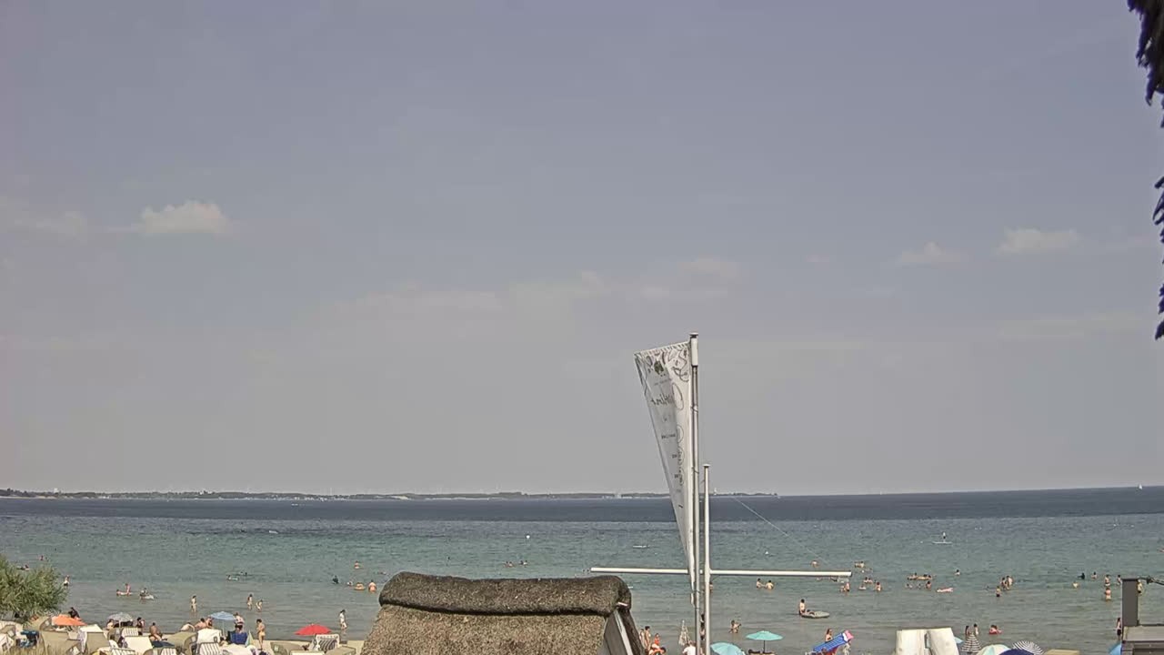 Archiv Foto Webcam Scharbeutz Strand: Blick vom Restaurant Capolino