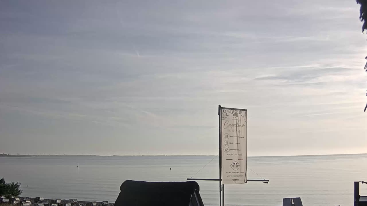 Archiv Foto Webcam Scharbeutz Strand: Blick vom Restaurant Capolino