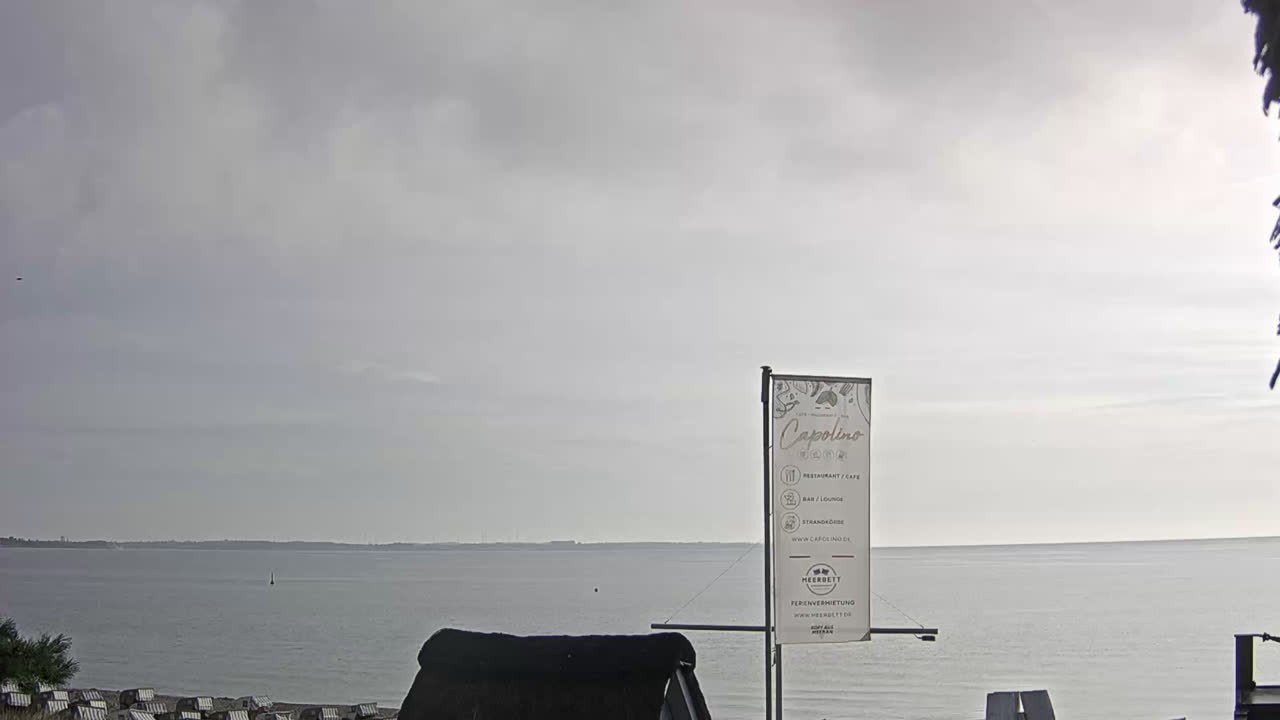 Archiv Foto Webcam Scharbeutz Strand: Blick vom Restaurant Capolino