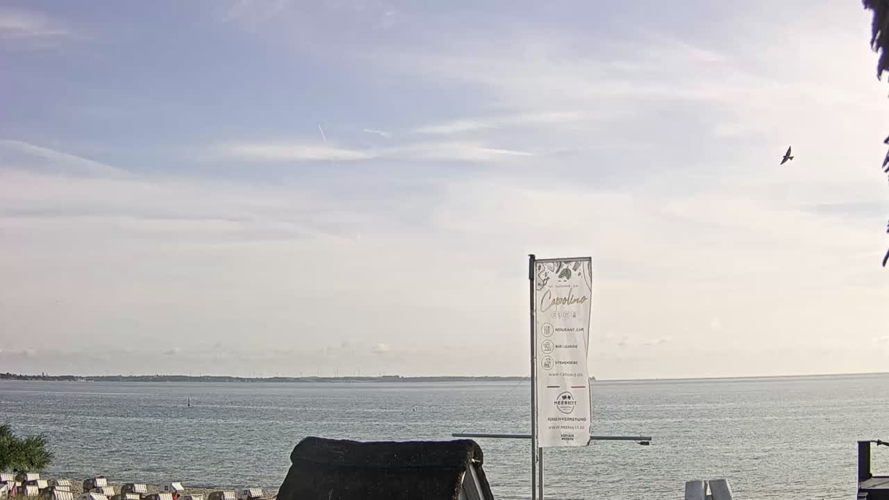 Archiv Foto Webcam Scharbeutz Strand: Blick vom Restaurant Capolino