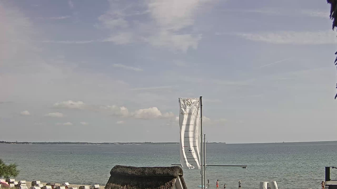 Archiv Foto Webcam Scharbeutz Strand: Blick vom Restaurant Capolino