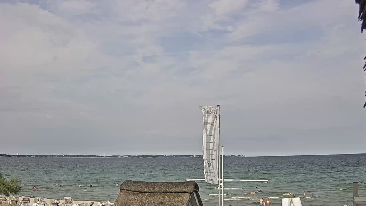 Archiv Foto Webcam Scharbeutz Strand: Blick vom Restaurant Capolino
