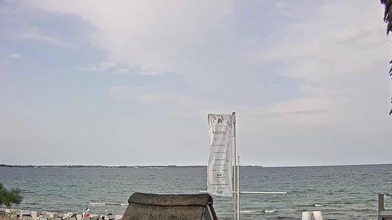 Archiv Foto Webcam Scharbeutz Strand: Blick vom Restaurant Capolino