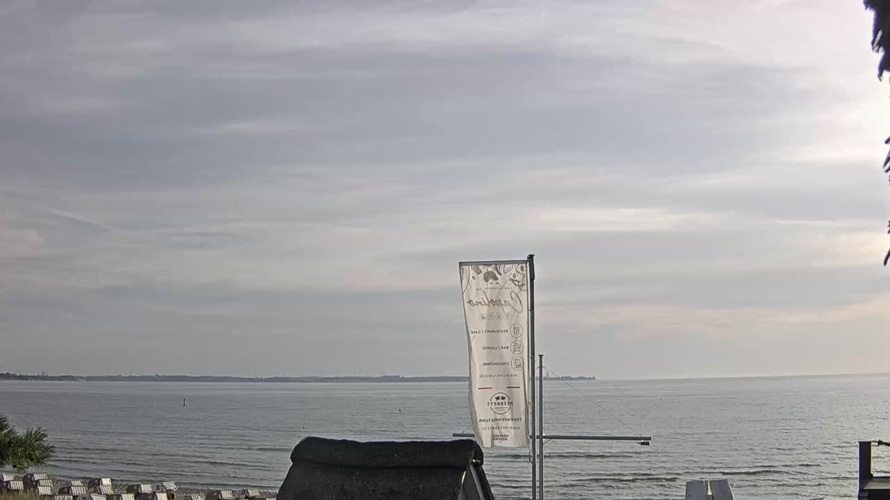 Archiv Foto Webcam Scharbeutz Strand: Blick vom Restaurant Capolino
