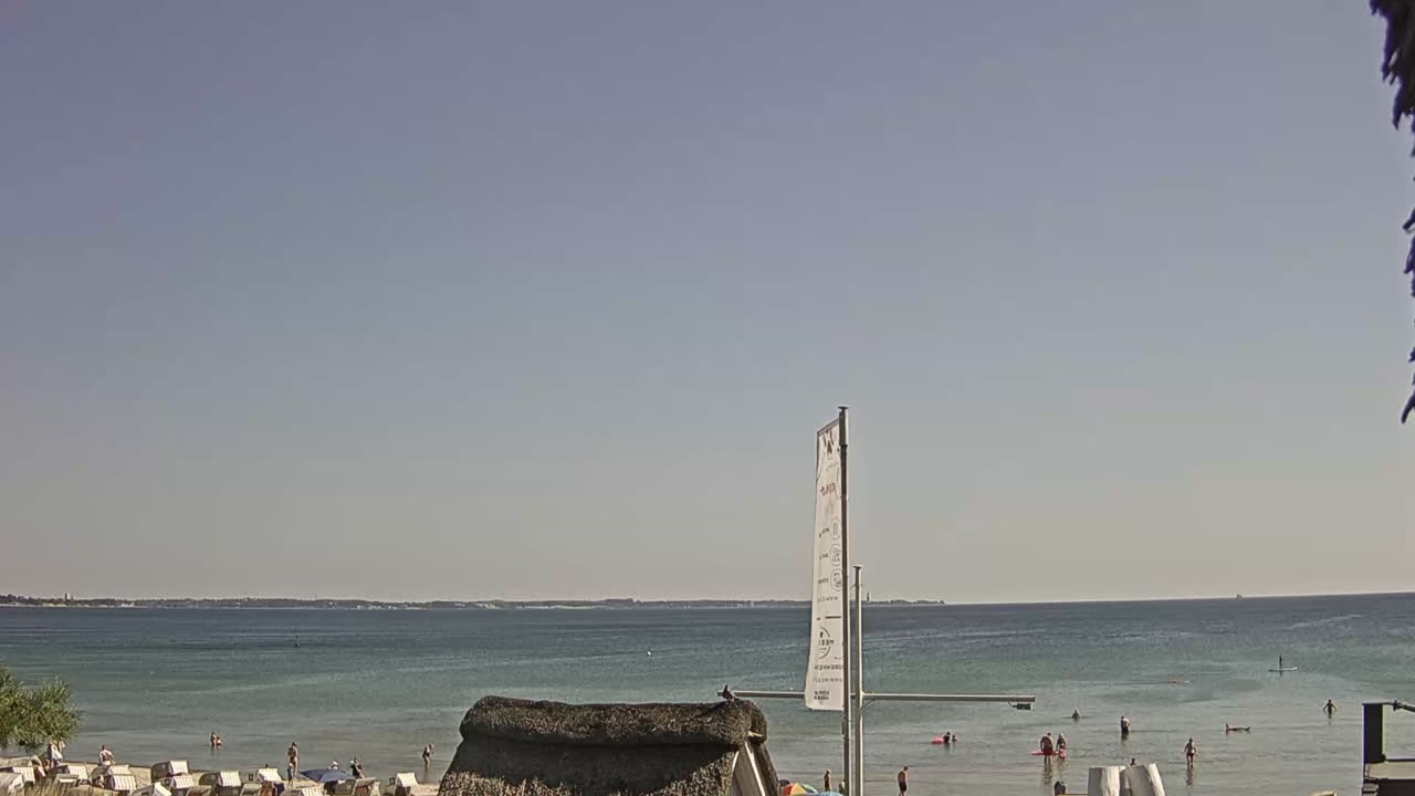 Archiv Foto Webcam Scharbeutz Strand: Blick vom Restaurant Capolino