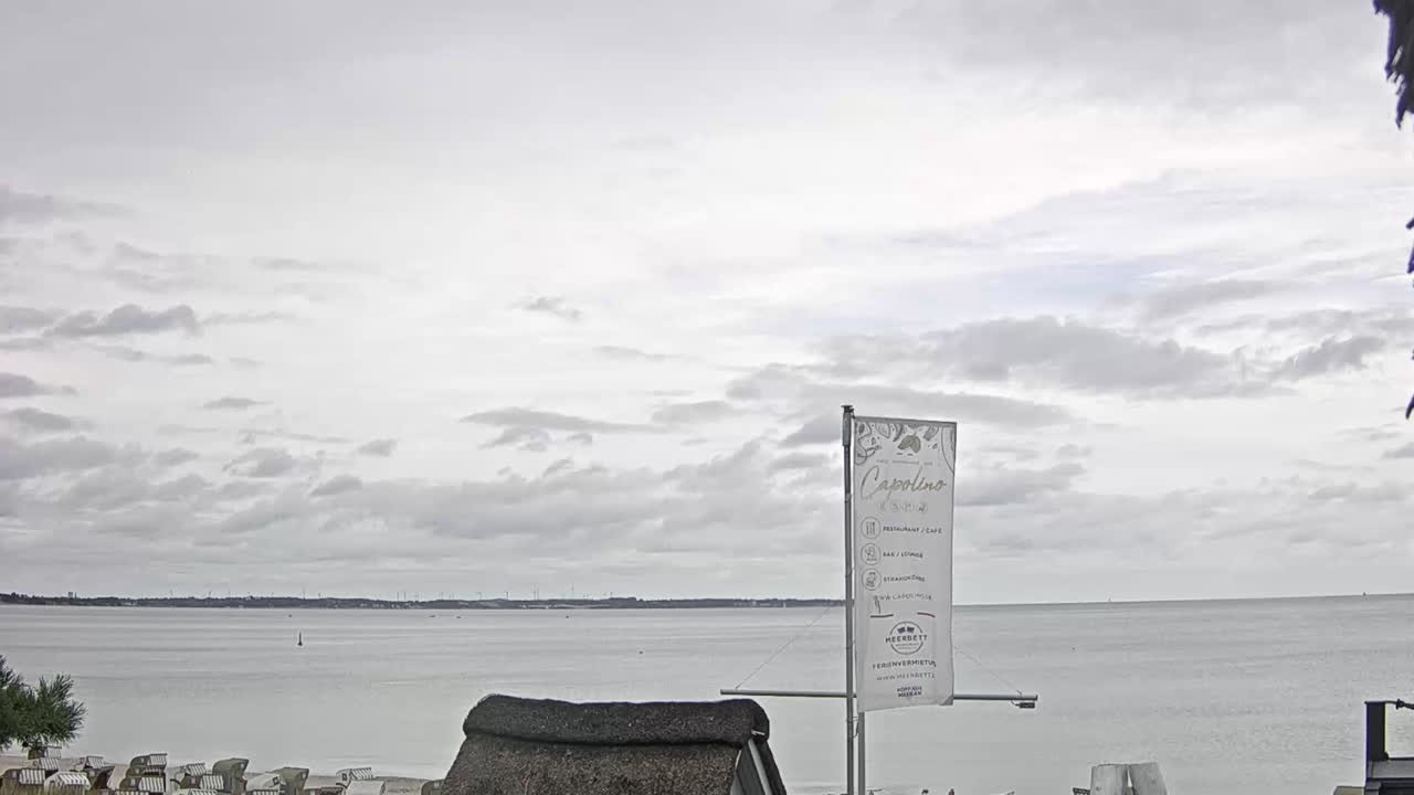 Archiv Foto Webcam Scharbeutz Strand: Blick vom Restaurant Capolino