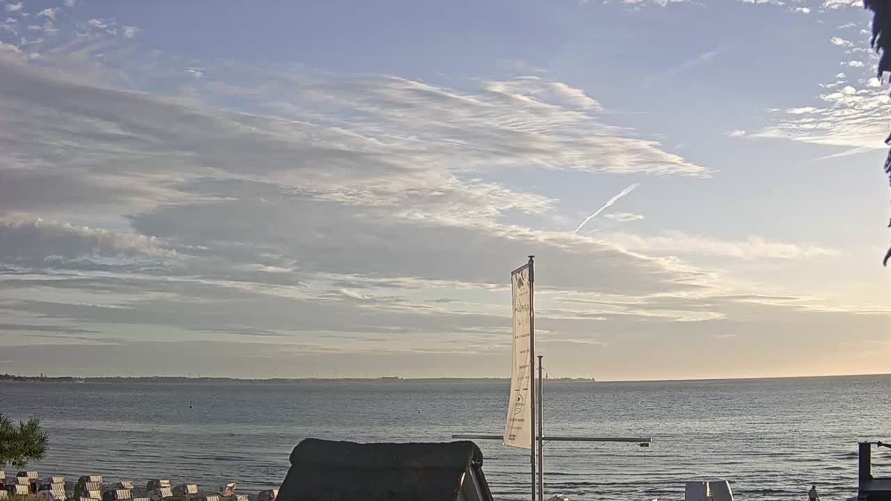 Archiv Foto Webcam Scharbeutz Strand: Blick vom Restaurant Capolino
