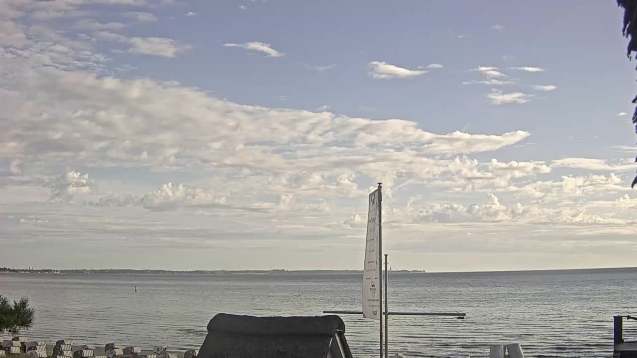 Archiv Foto Webcam Scharbeutz Strand: Blick vom Restaurant Capolino
