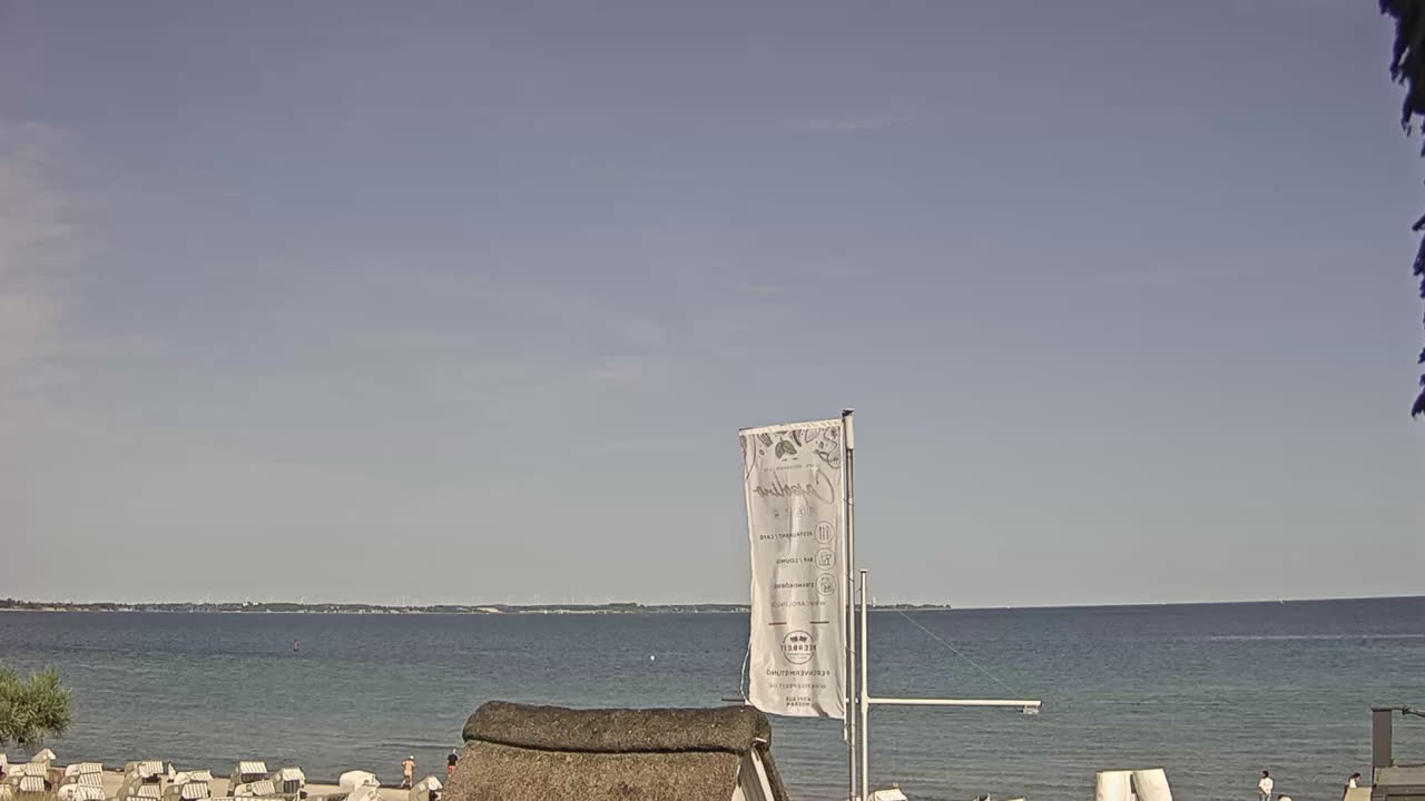Archiv Foto Webcam Scharbeutz Strand: Blick vom Restaurant Capolino