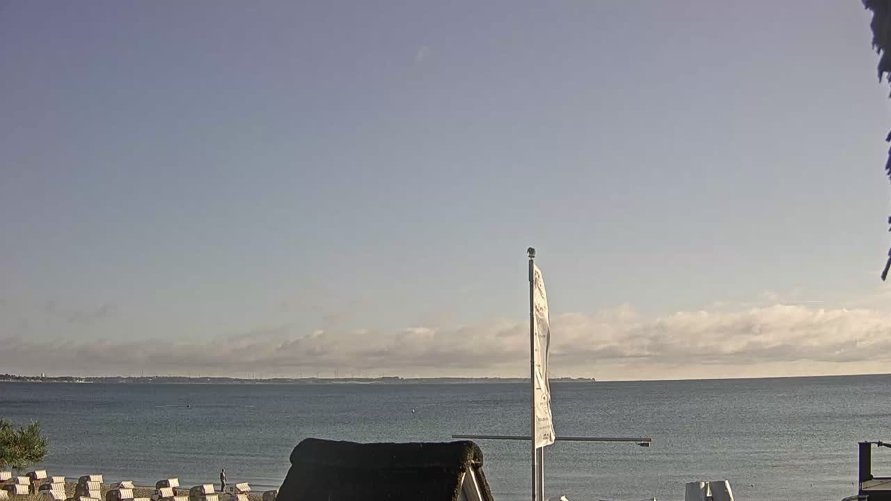 Archiv Foto Webcam Scharbeutz Strand: Blick vom Restaurant Capolino