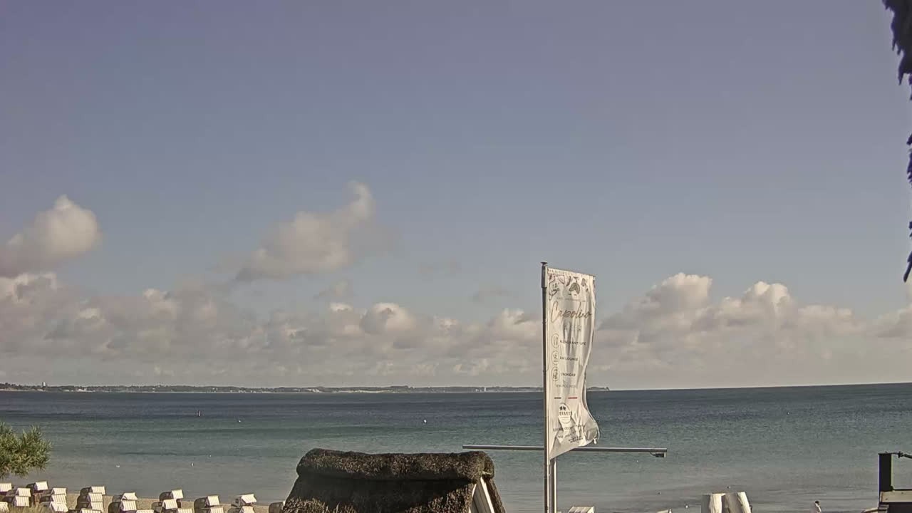Archiv Foto Webcam Scharbeutz Strand: Blick vom Restaurant Capolino