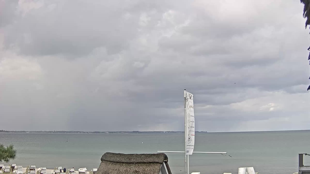 Archiv Foto Webcam Scharbeutz Strand: Blick vom Restaurant Capolino