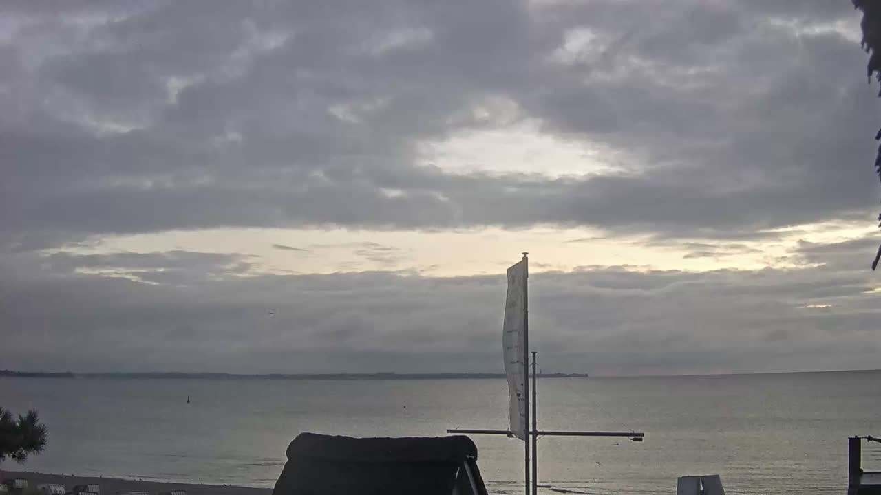Archiv Foto Webcam Scharbeutz Strand: Blick vom Restaurant Capolino