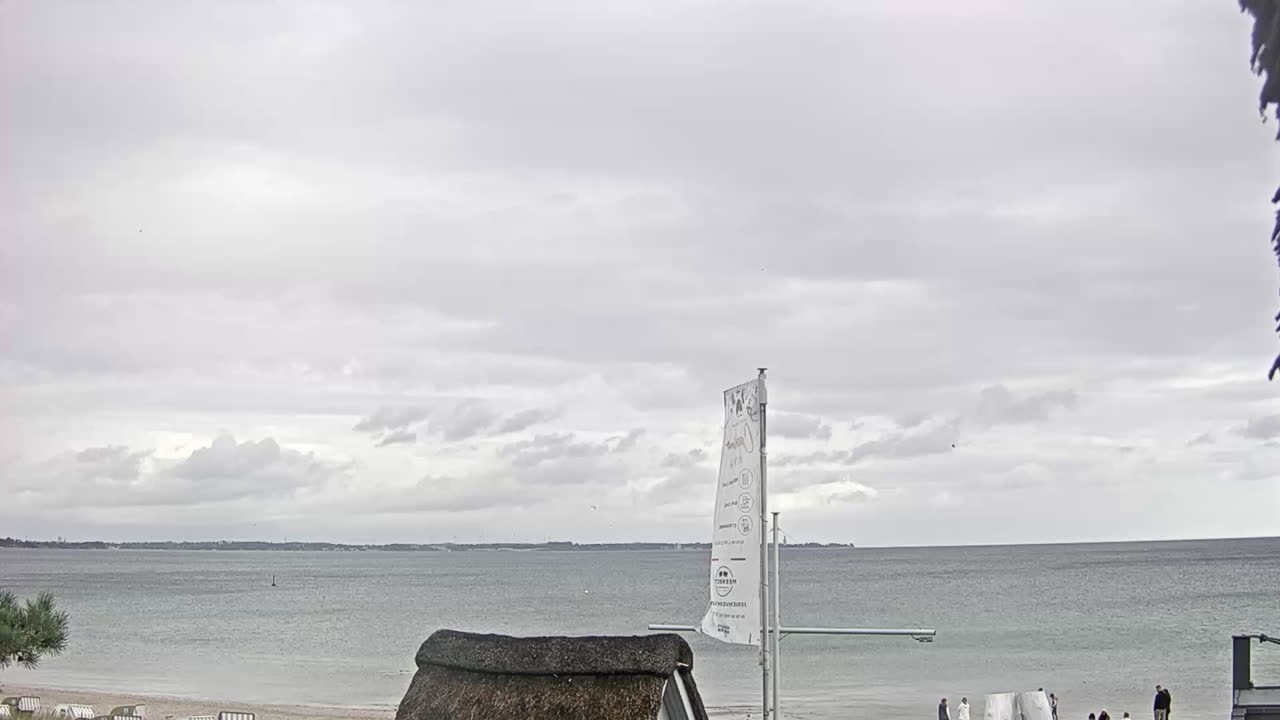 Archiv Foto Webcam Scharbeutz Strand: Blick vom Restaurant Capolino