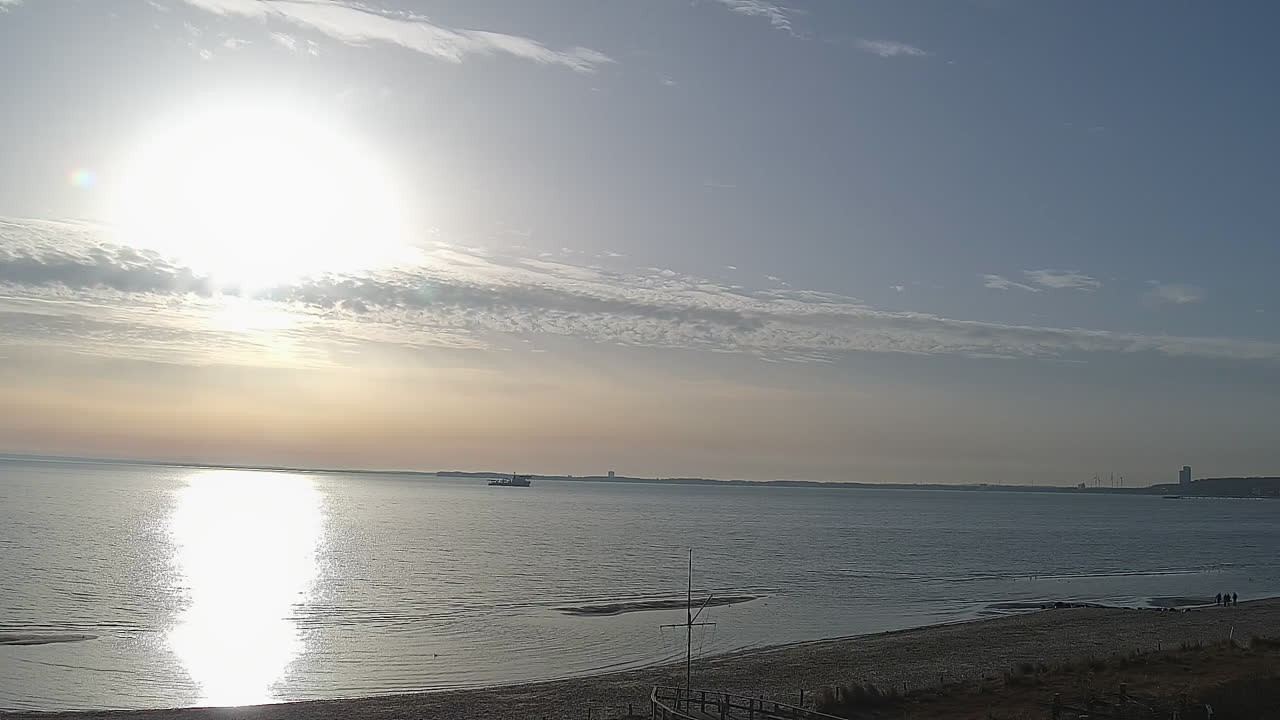 Archived image Webcam Scharbeutz: Bay of Lübeck