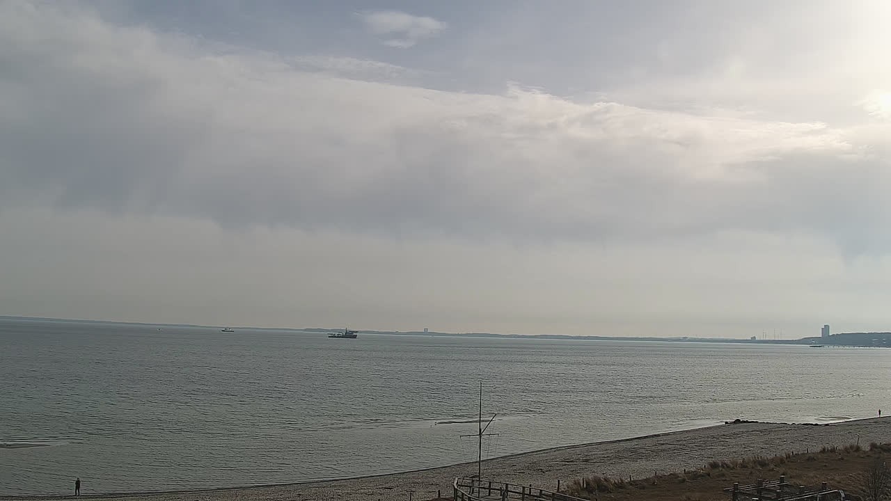 Archived image Webcam Scharbeutz: Bay of Lübeck