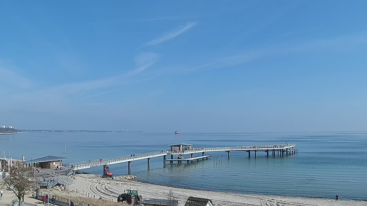 Archiv Foto Webcam Scharbeutz: Lübecker Bucht