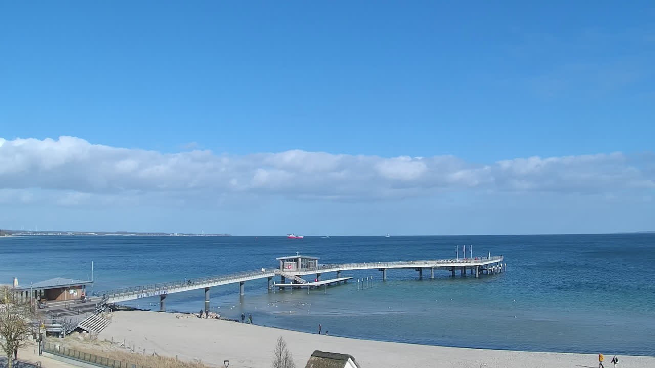 Archiv Foto Webcam Scharbeutz: Lübecker Bucht