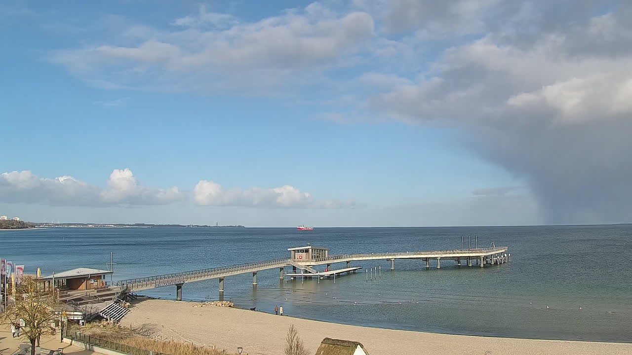 Archiv Foto Webcam Scharbeutz: Lübecker Bucht