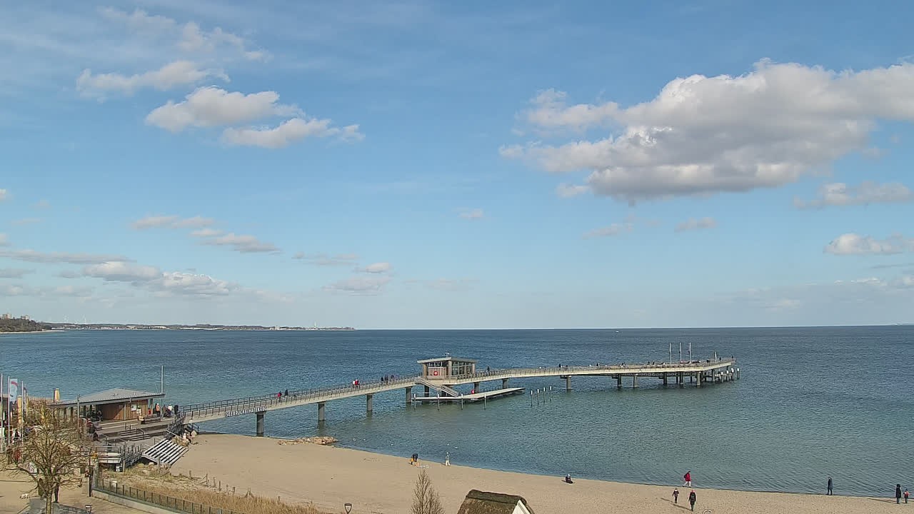 Archiv Foto Webcam Scharbeutz: Lübecker Bucht
