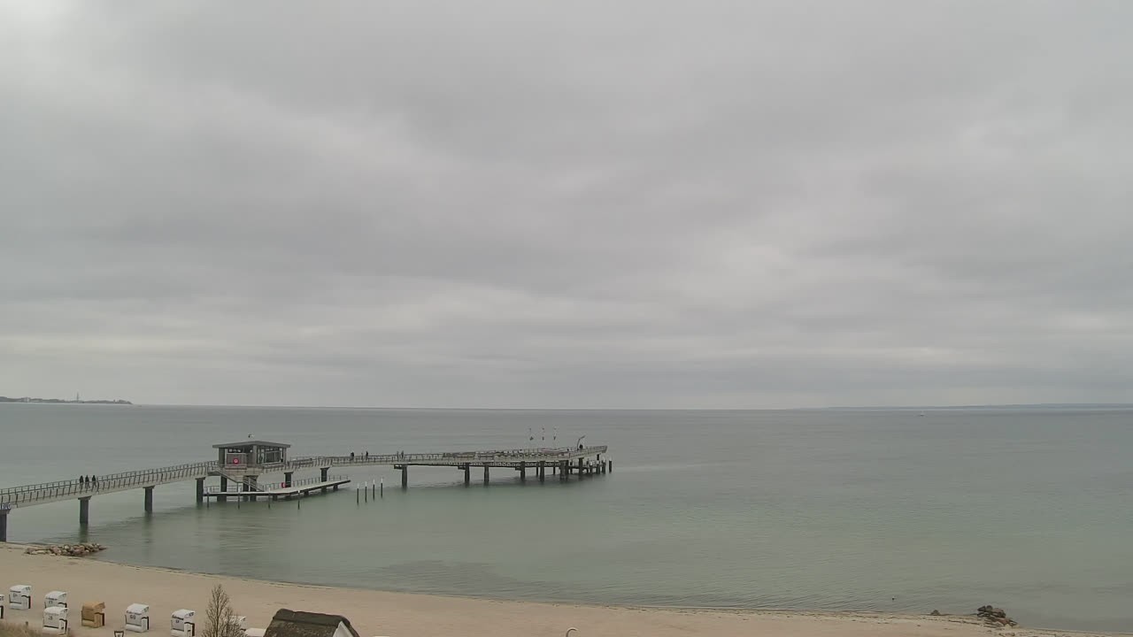 Archiv Foto Webcam Scharbeutz: Lübecker Bucht