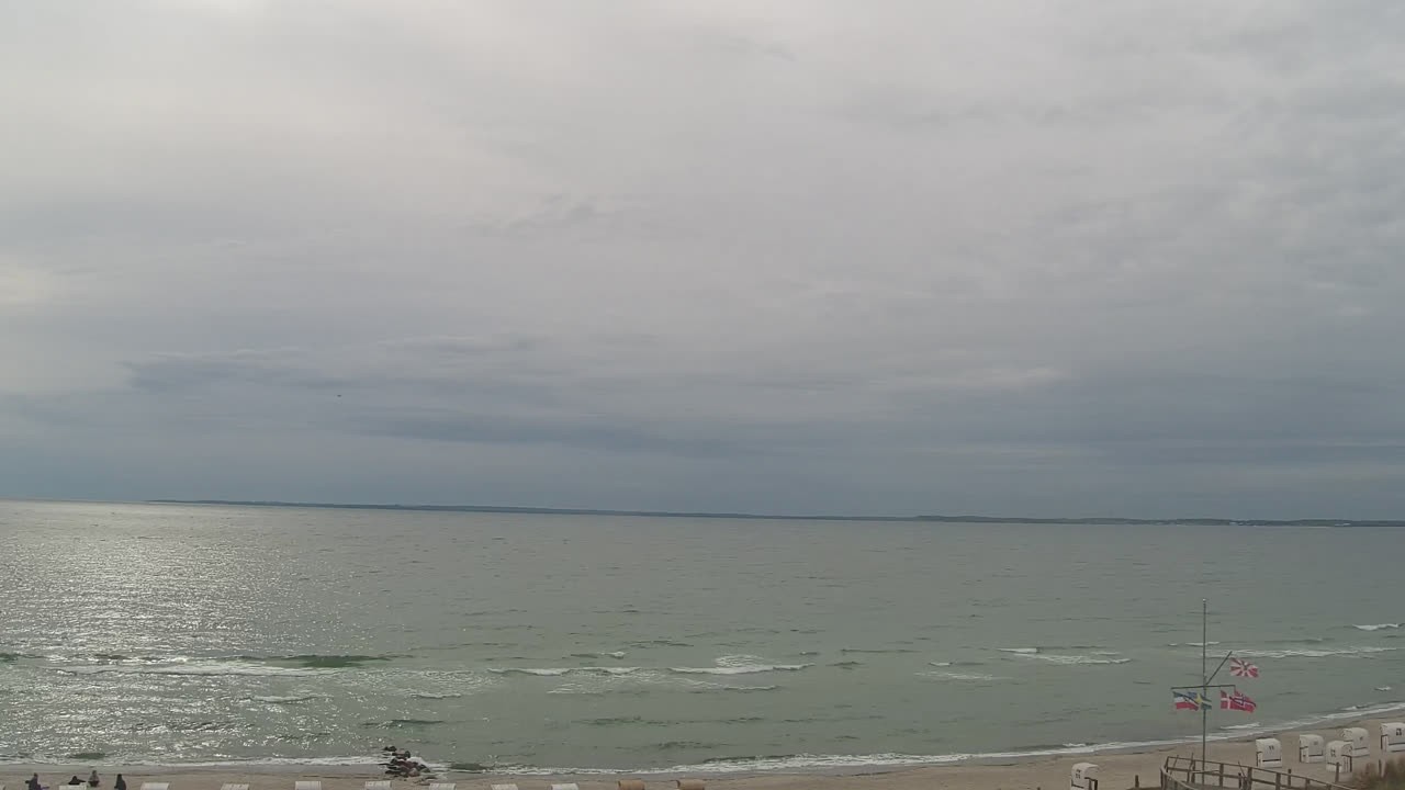 Archived image Webcam Scharbeutz: Bay of Lübeck