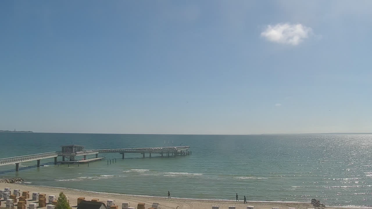 Archiv Foto Webcam Scharbeutz: Lübecker Bucht