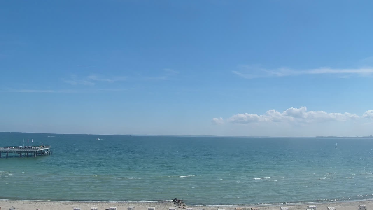 Archiv Foto Webcam Scharbeutz: Lübecker Bucht