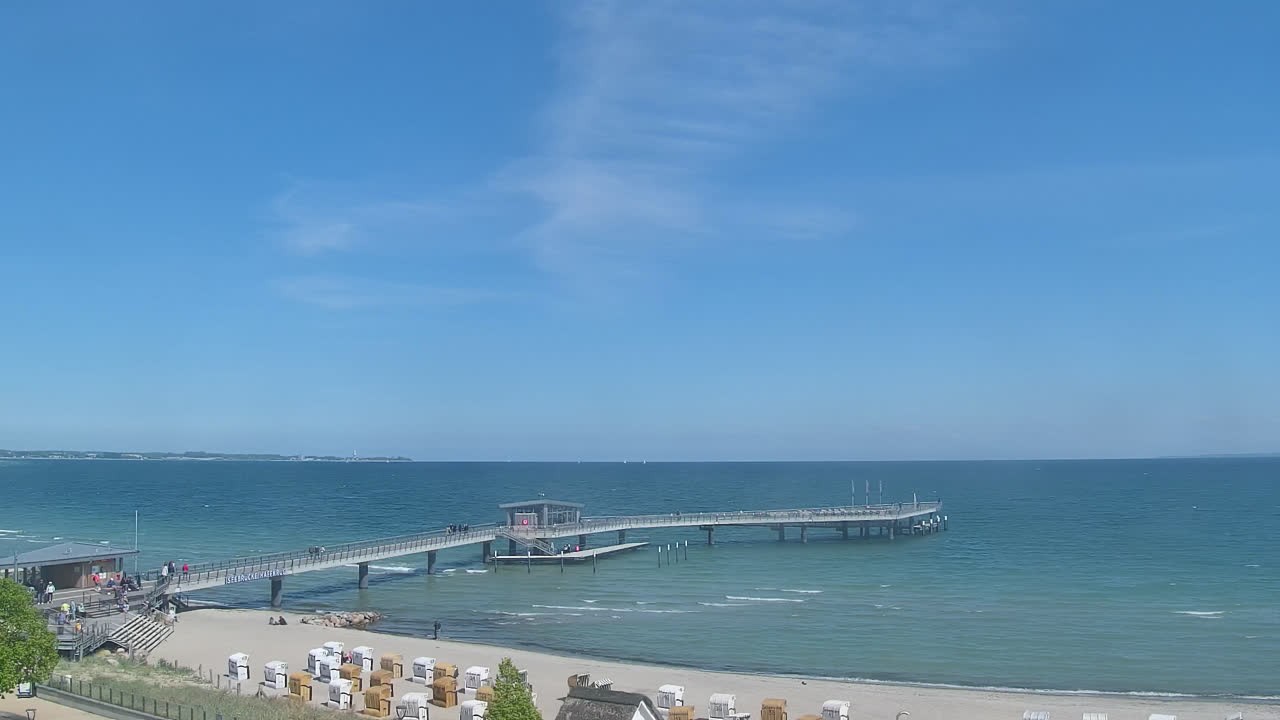 Archiv Foto Webcam Scharbeutz: Lübecker Bucht