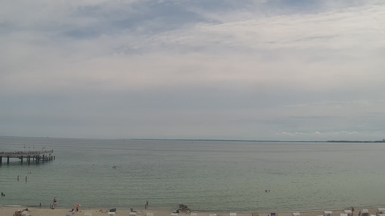 Archived image Webcam Scharbeutz: Bay of Lübeck