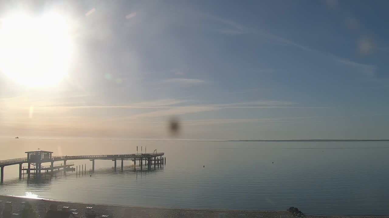Archived image Webcam Scharbeutz: Bay of Lübeck