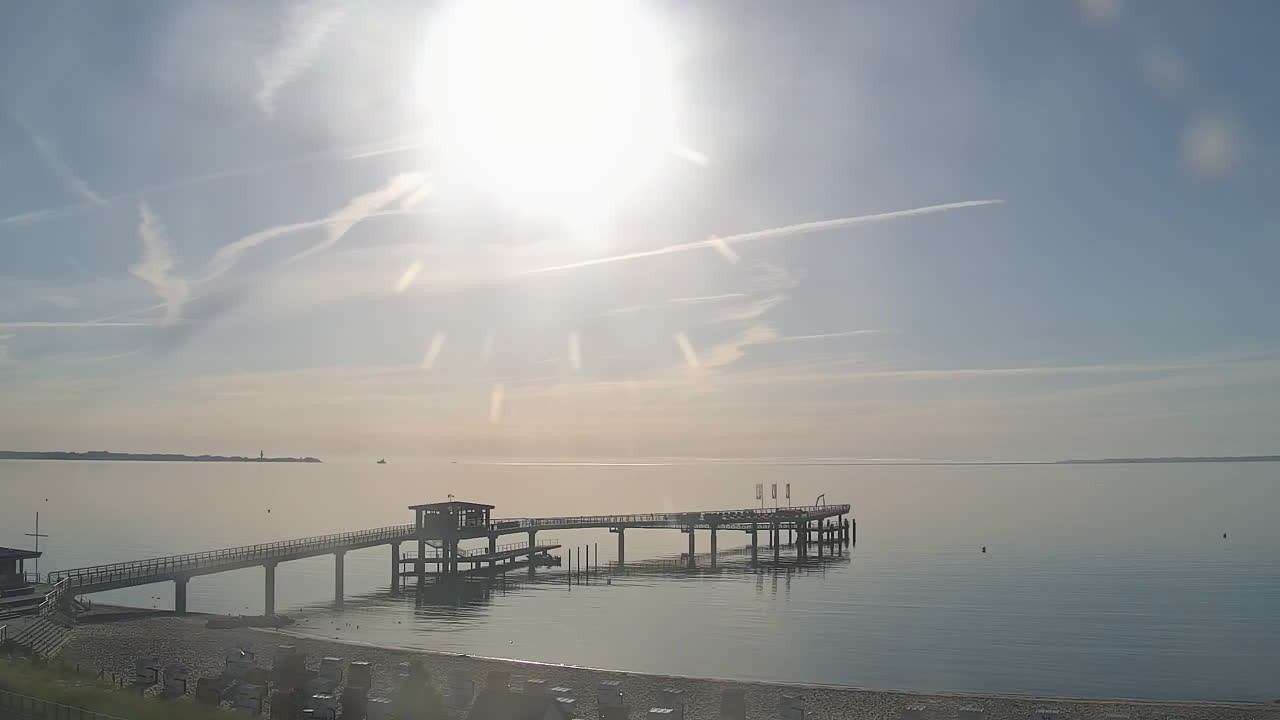 Archived image Webcam Scharbeutz: Bay of Lübeck