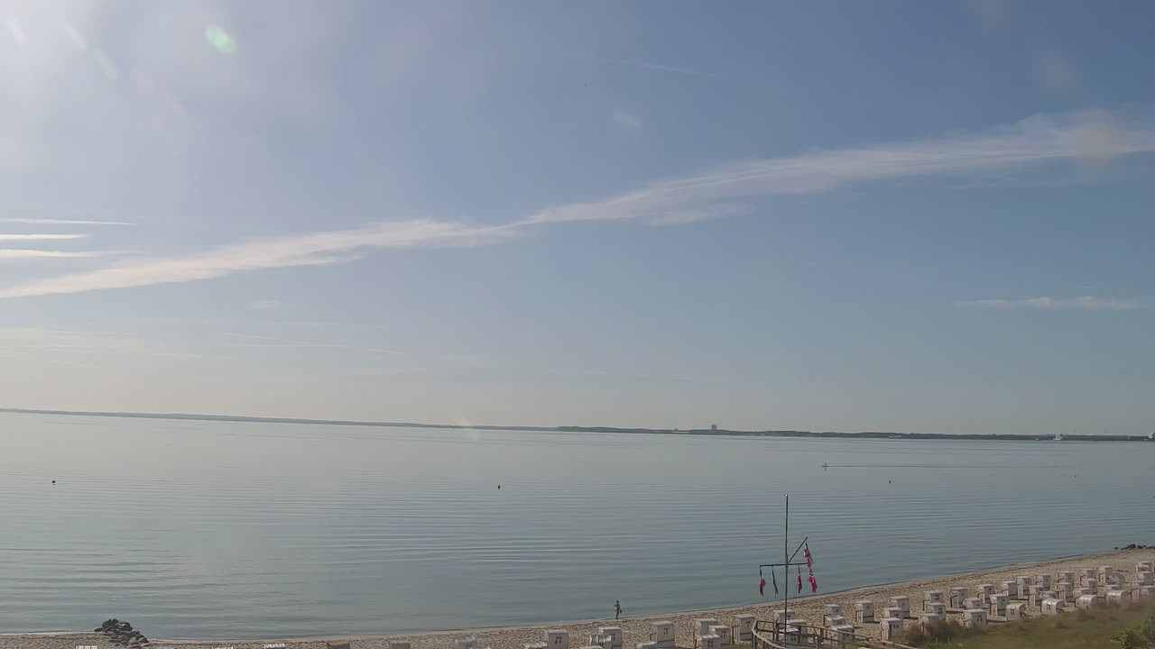 Archived image Webcam Scharbeutz: Bay of Lübeck