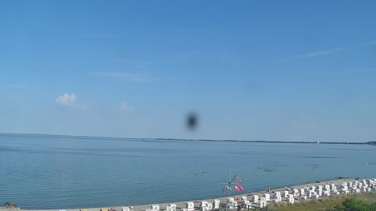Archived image Webcam Scharbeutz: Bay of Lübeck