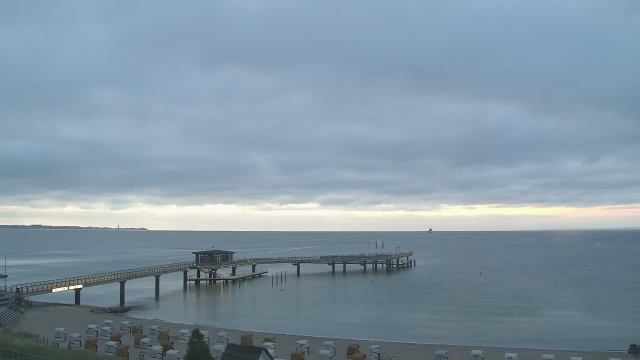 Archived image Webcam Scharbeutz: Bay of Lübeck