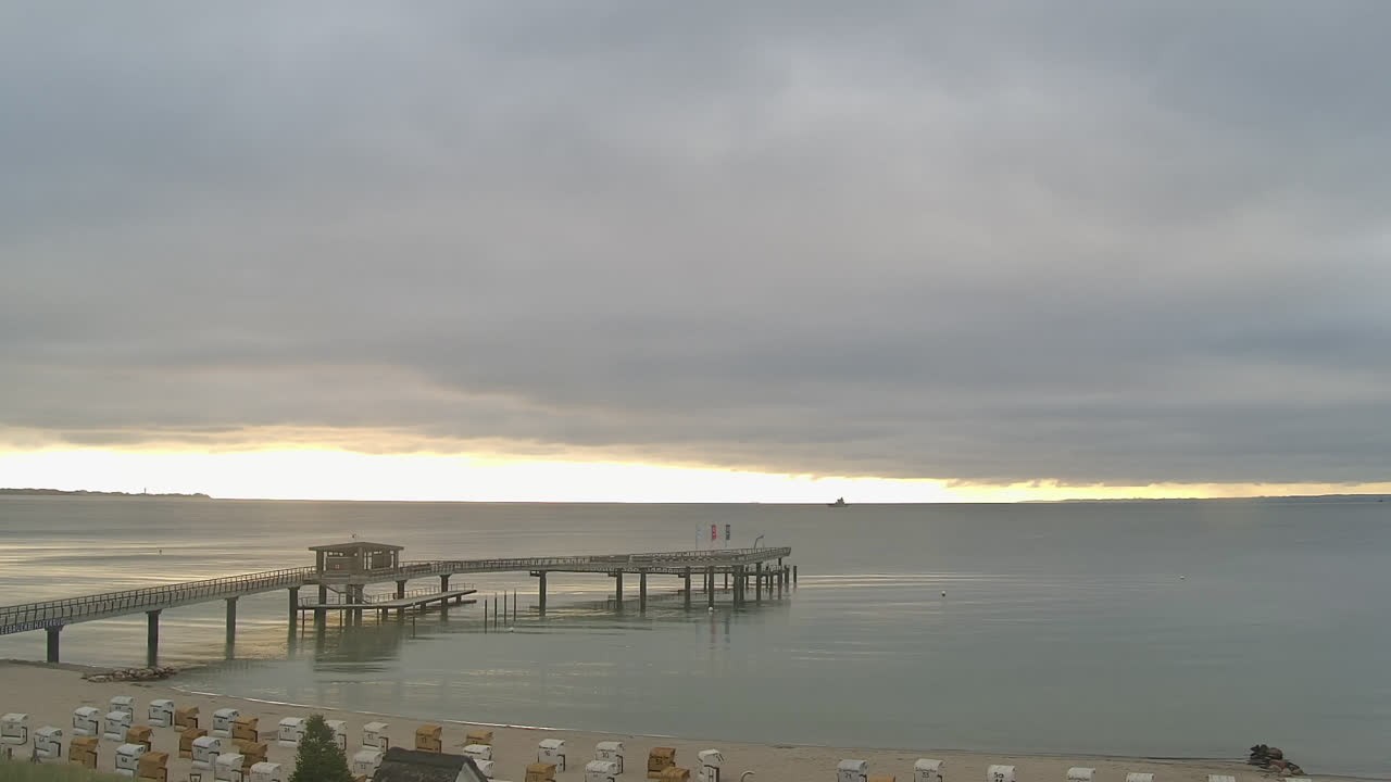 Archived image Webcam Scharbeutz: Bay of Lübeck